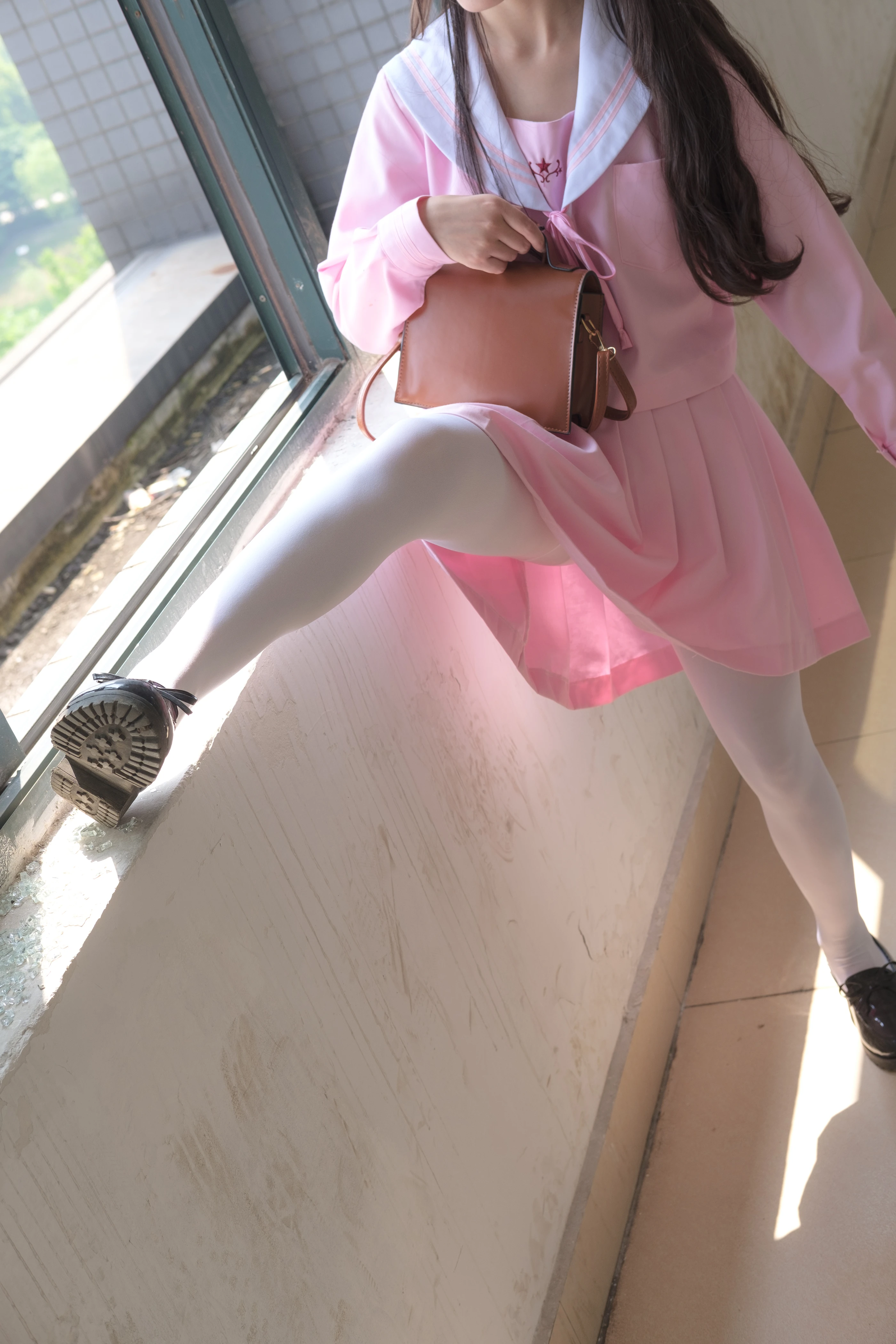 森萝财团 [X-026] JK粉色校服白丝 [113P 1V]插图7
